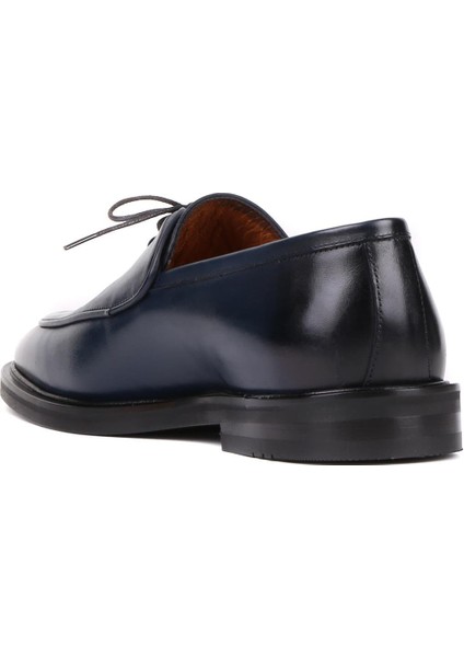 - Lacivert Deri Bağcıklı Erkek Klasik Ayakkabı 250-7511 fırsatları