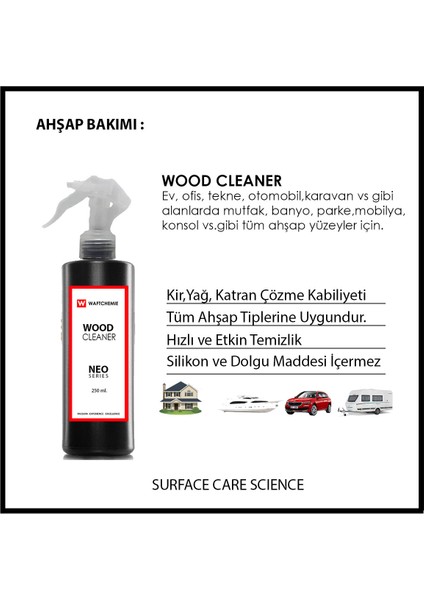 Ahşap Temizleyici 250 Ml.sprey Wood Cleaner fiyatları