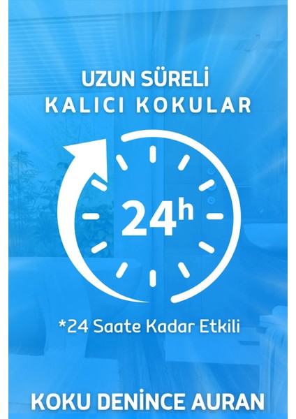 Bebek Pudrası Ve Amber Romantik Oda Ve Çamaşır Spreyi Oda Kokusu Oda Spreyi 2'li Set 250ml