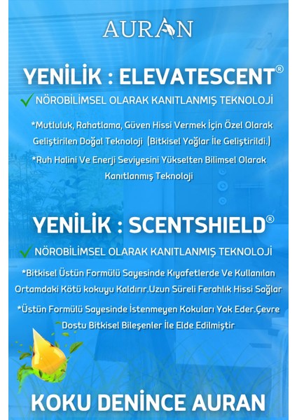 Bebek Pudrası Ve Amber Romantik Oda Ve Çamaşır Spreyi Oda Kokusu Oda Spreyi 2'li Set 250ml