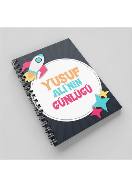 Erkek Çocuklara Özel Tasarım Defter