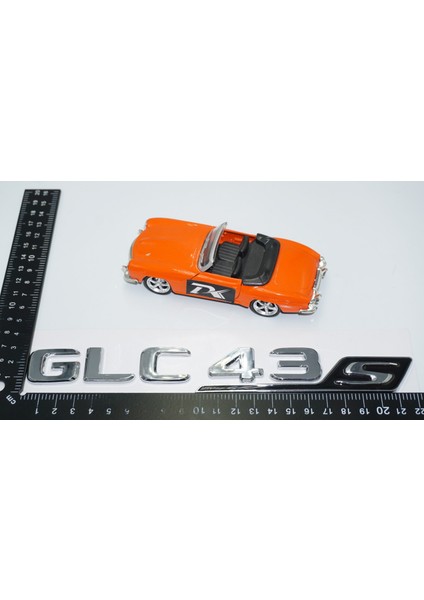 Glc 43S Bagaj Siyah Krom Abs Yazı Logo Benz Ile Uyumlu modelleri