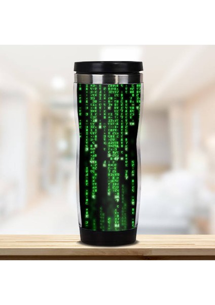 Matrix Temalı Termos Bardak