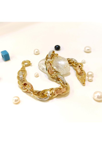 Haloy Bileklik Künye 14 Ayar Altın Hd Videolu