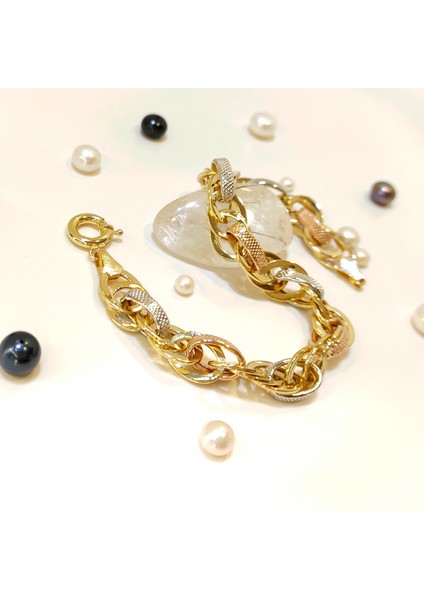 Haloy Bileklik Künye 14 Ayar Altın Hd Videolu modelleri