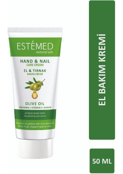 Zeytinyağlı Yenileyici El & Tırnak Bakım Kremi 50 ml fiyatları