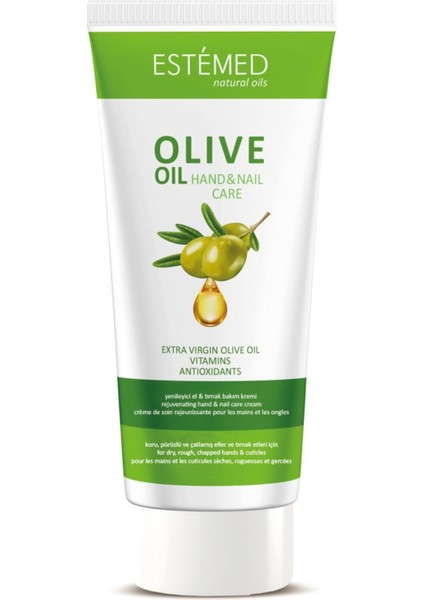 Zeytinyağlı Yenileyici El & Tırnak Bakım Kremi 50 ml