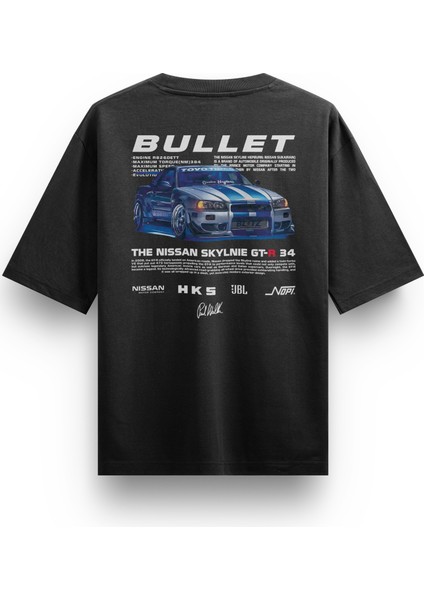 Nissan Skyline Paul Walker Oversize T-Shirt