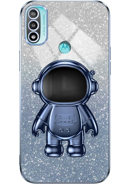 Motorola Moto E20 Kickstand Pc + Tpu Telefon Kapağı (Yurt Dışından)