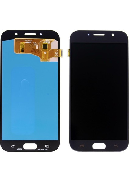 Telefon Ekranı Samsung A720 A7 2017 Revize Siyah