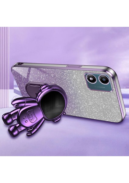 Motorola Moto E13 4g Kickstand Kılıf Galvanik Glitter Telefon Kapağı (Yurt Dışından) fırsatları