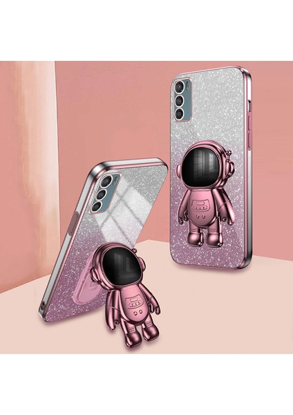 Motorola Moto G42 4g Elektro Kaplama Kılıfı Kickstand Pc + Tpu Kapağı (Yurt Dışından) fiyatları