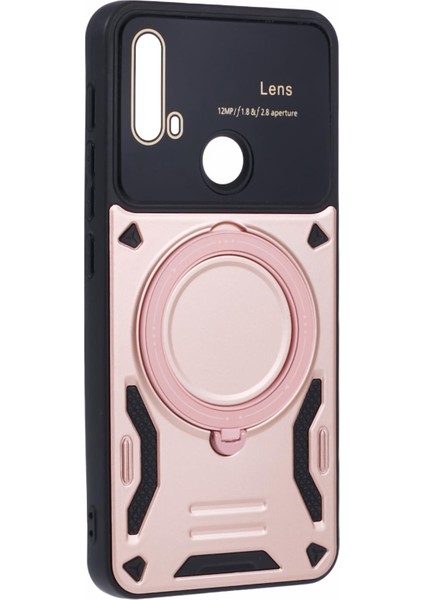 Motorola Moto E20 Pc+Tpu Kickstand Telefon Kılıfı Magsafe ile Uyumlu (Yurt Dışından) modelleri