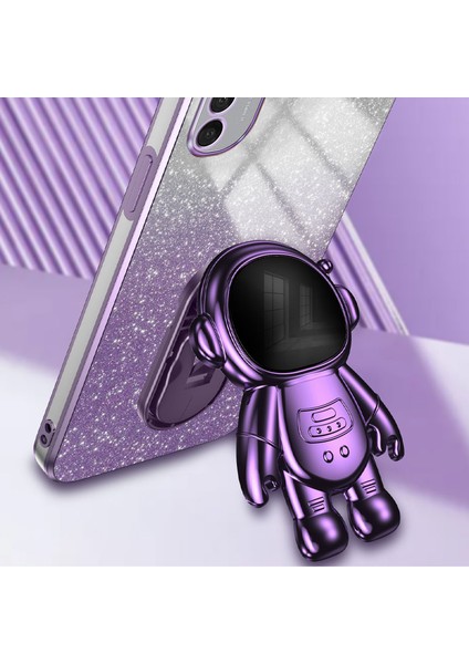 Motorola Moto E32 4g Elektro Kaplama Telefon Kılıfı Kickstand'lı (Yurt Dışından) modelleri