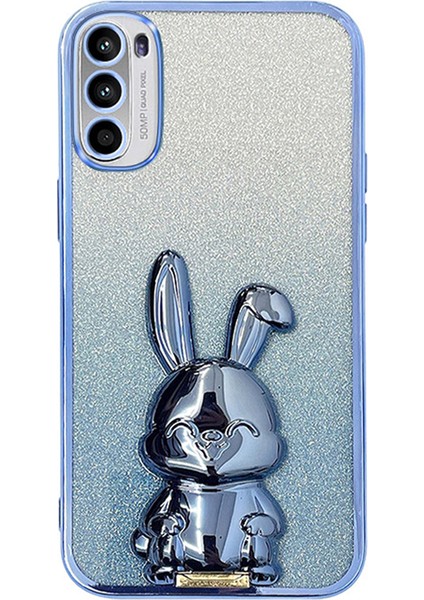 Motorola Moto G52 4g / G82 5g Ince Kılıf Kickstand Telefon Koruyucu (Yurt Dışından)