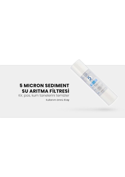 Tekli Daire Bina Girişi 5 Micron Filtre Su Arıtma Sistemi fiyatları