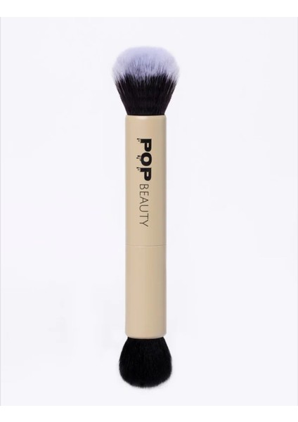 Pop Beauty Çift Taraflı Makyaj Fırçası, Duo Brush