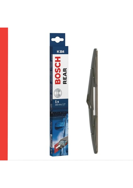 Ford Fiesta 2008-2012 Uyumlu Arka Silecek | Bosch Rear Serisi |