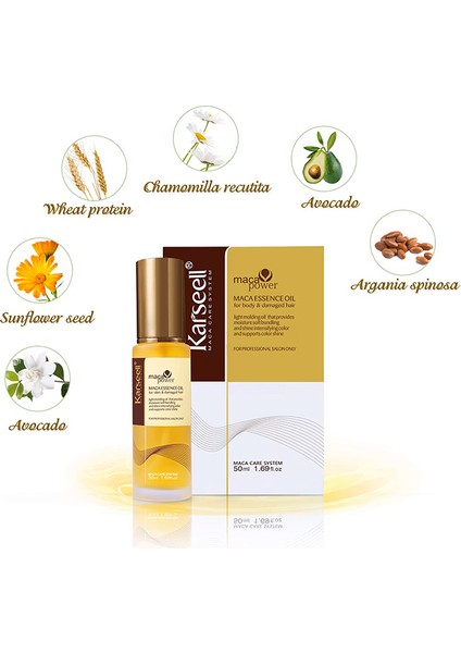 Maca Saç Bakım Yağı 50 ml