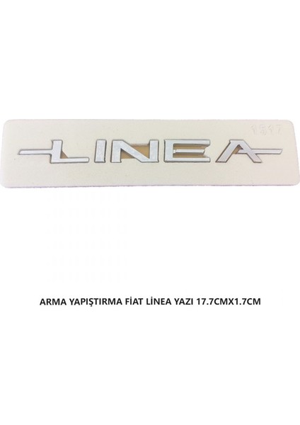 Fiat Linea Bagaj Yazısı Arma Yapıştırma 17.7cmx1.7cm