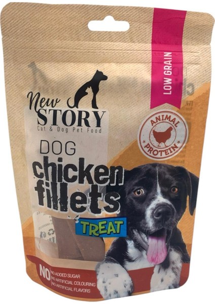 Köpekler Için Tavuk Fileto Atıştırmalık Chicken Fillets 80 gr