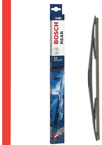 Opel Corsa C 2000-2006 Uyumlu Arka Silecek | Bosch Rear Serisi |