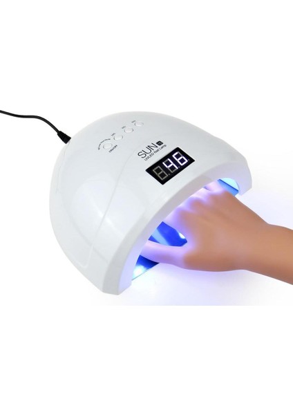 Sun 1s Manikür Tırnak Kurutucu Uv LED Lamba Beyaz 48W
