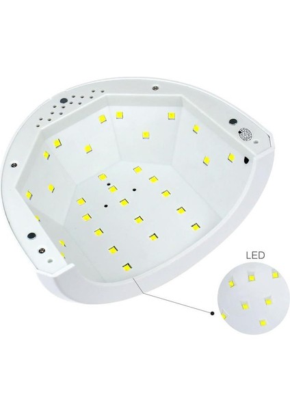 Sun 1s Manikür Tırnak Kurutucu Uv LED Lamba Beyaz 48W fırsatları