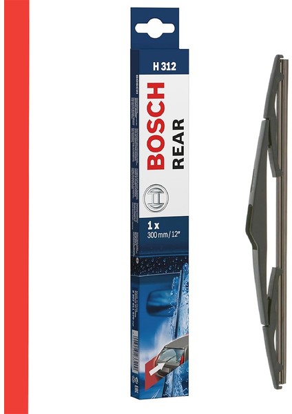 Kia Ceed 2006-2009 Uyumlu Arka Silecek | Bosch Rear Serisi |