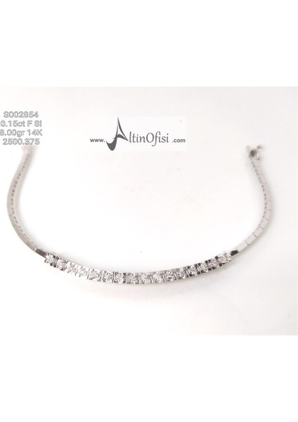 Suyolu Pırlanta Taşlı Bileklik 14K Altın fiyatları