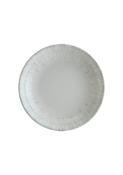 Porselen Iris Serisi 6'lı 20 cm Çukur Yemek Tabağı
