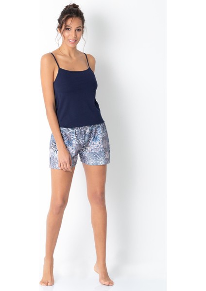 Bayan Şortlu Pijama Takım