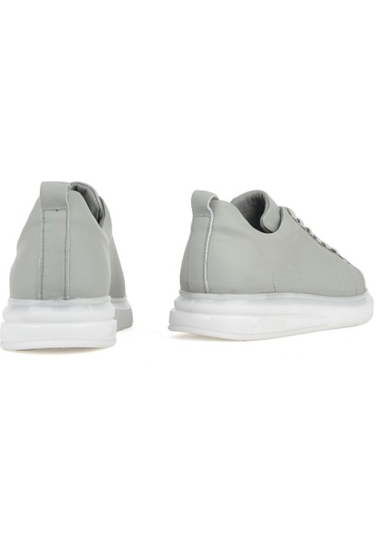 Ziya, Erkek Deri Sneaker 1411026Z865 Gri modelleri