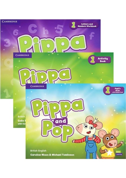 Pippa and Pop Level 1 Pupil's Book With Digital Pack - Activity Book - Letters and Numbers Workbook