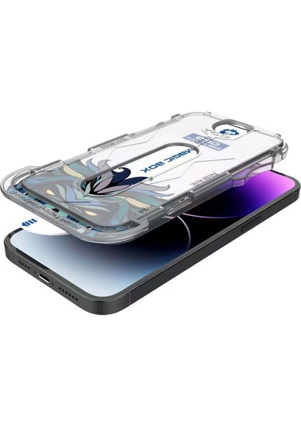 D+ Apple iPhone 14 Plus/13 Pro Max Uygulama Aparatlı Ekran Koruyucu