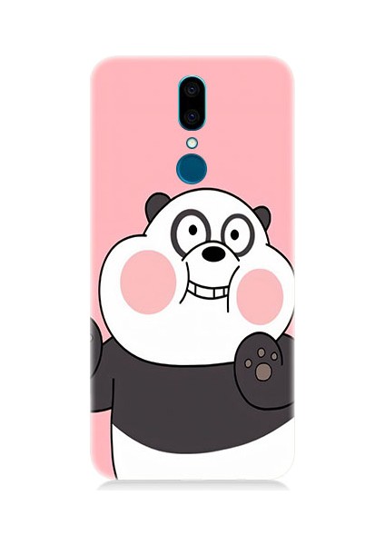 Vestel Venus V7 Uyumlu Sevimli Panda Desenli Silikon Kılıf