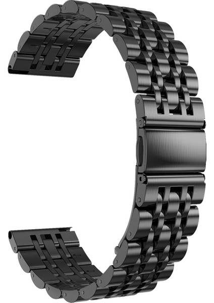 Xiaomi Redmi Watch 3 Active Metal Zincir Tarz Kordon Paslanmaz Çelik Kordon Klipsli Stainless