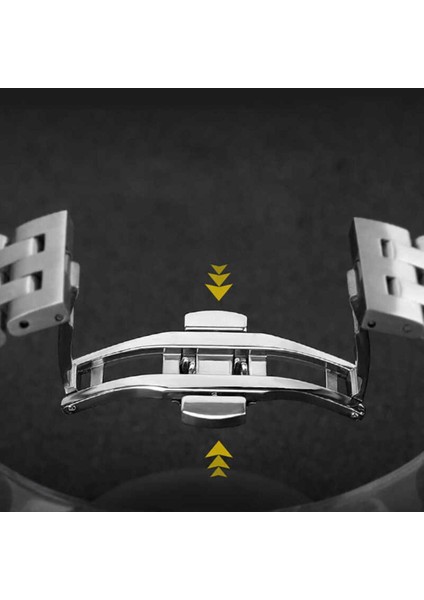 Xiaomi Redmi Watch 3 Active Metal Zincir Tarz Kordon Paslanmaz Çelik Kordon Klipsli Stainless fırsatları