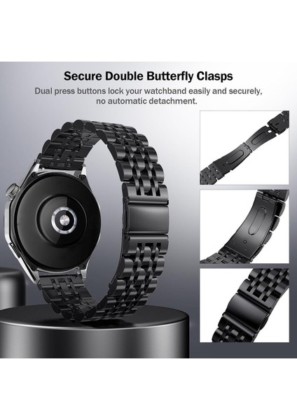 Xiaomi Redmi Watch 3 Active Metal Zincir Tarz Kordon Paslanmaz Çelik Kordon Klipsli Stainless indirimleri