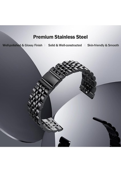 Xiaomi Redmi Watch 3 Metal Zincir Tarz Kordon Paslanmaz Çelik Kordon Klipsli Stainless modelleri