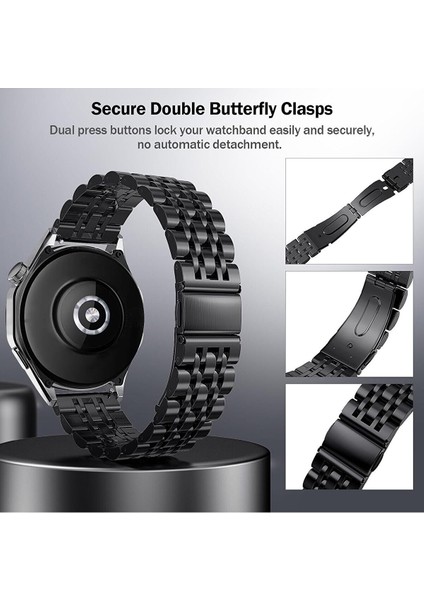 Xiaomi Redmi Watch 3 Metal Zincir Tarz Kordon Paslanmaz Çelik Kordon Klipsli Stainless indirimleri