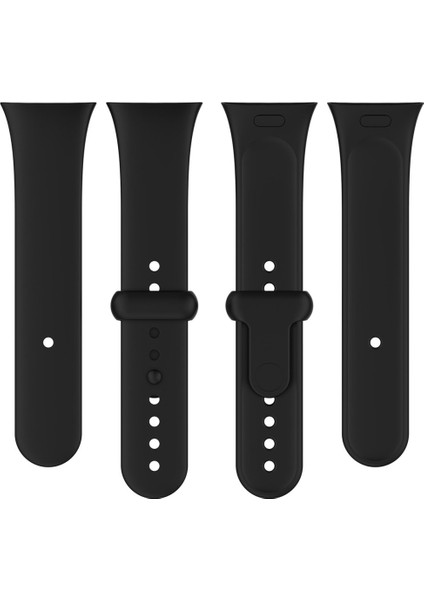 Xiaomi Redmi Watch 3 Uyumlu Kordon Origami Delikli Şeker Renk Yumuşak Esnek Silikon Kilit Aparatlı (Active Modeline Uymaz) fiyatları