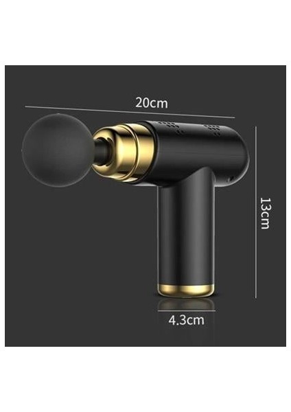 Masaj Tabancası 4 Başlıklı USB Şarj Olabilen modelleri