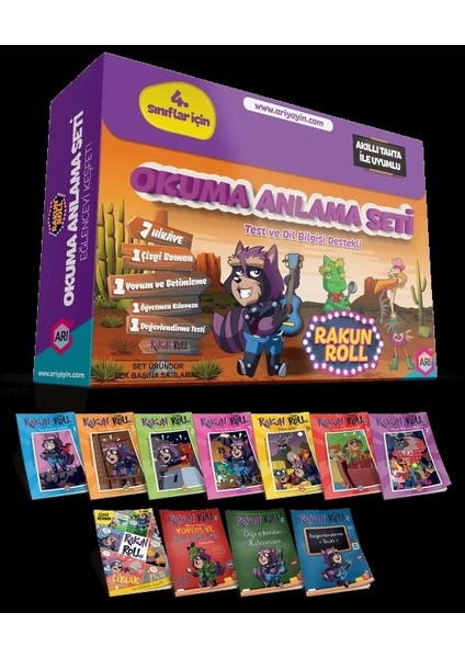 Rakun Roll Okuma Anlama Seti