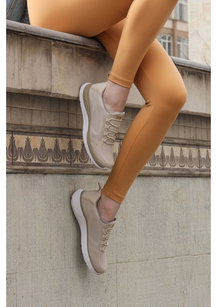 29920 Bej Kadın Sneaker Günlük Spor Ayakkabı fiyatları
