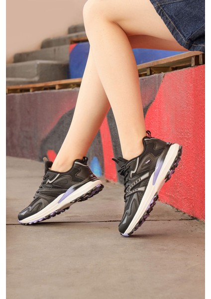 29940 Siyah - Mor Kadın Sneaker Günlük Spor Ayakkabı fiyatları