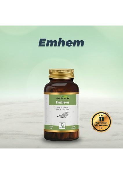 Emhem 90 Kapsül 650mg - Altın Otu Içeren Takviye Edici Gıda