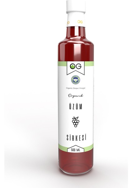 OG natural Organik Üzüm Sirkesi 500 Ml