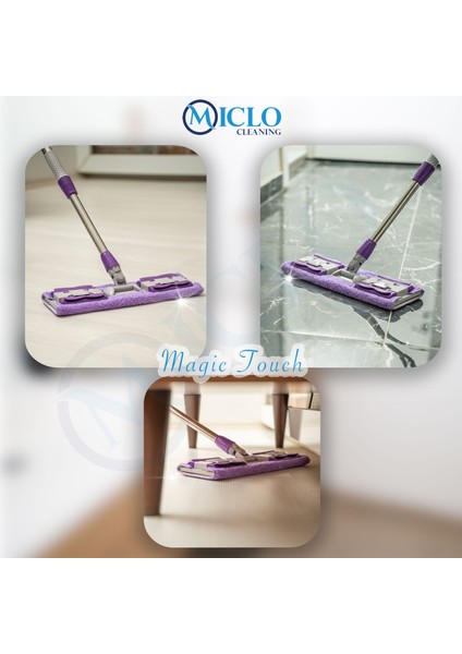 Mandallı Teleskobik Mop (2 Bez Hediye) fırsatları