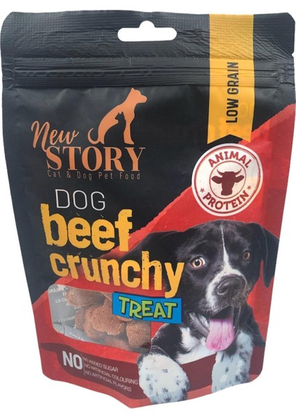 Köpekler Için Sığır Etli Atıştırmalık Beef Crunchy 80 gr